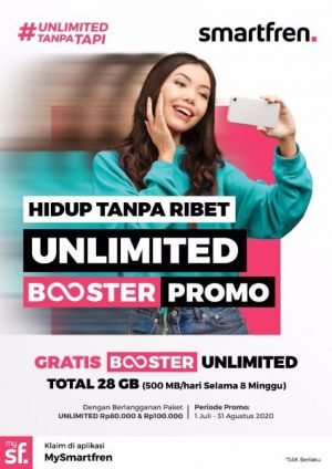 Smartfren Luncurkan Booster Unlimited dengan Harga Mulai Rp2.000