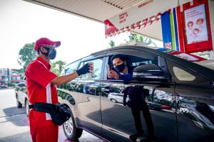 Cegah Corona, 414 SPBU Sumbagsel Layani Transaksi Non Tunai
