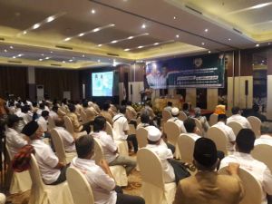 H Madel Hadiri Pelantikan Tim Pemenangan Haris-Sani Kota Jambi