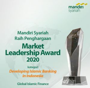 Mandiri Syariah Raih Penghargaan Market Leadership Award dari Global Islamic Finance