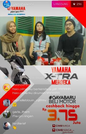 Live IG Yamaha – CIMB Niaga Jambi Berjalan Sukses