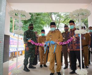 Gubernur Resmikan Laboratorium PCR Covid-19 dan Unit Transfusi Darah RS Raden Mattaher