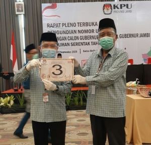 Haris-Sani Sandang Nomor Urut 3