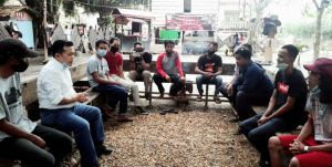 Al Haris ke Kedai Menapo Candi Muaro Jambi, Ini Harapan Kalangan Milenial