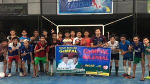 Putra Al Haris Ikuti Fun Futsal GeMPAL Bersama Milenial Kota Jambi