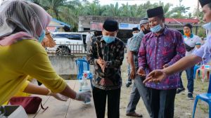 Kukuhkan Tim Relawan, Al Haris Tetap Patuhi Protokol Kesehatan