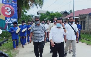 Warga Terusan Pastikan Suara di Atas 70 Persen Untuk Haris-Sani