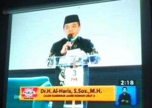 Debat Kandidat, Hanya Al Haris Peduli Milenial yang Butuh Pekerjaan