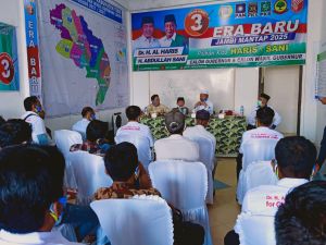 Penguatan Tim di Tebo, Al Haris Sebut Tidak Ada Tim Sukses, tapi Keluarga Besar