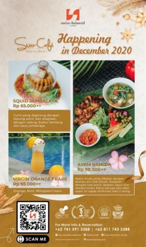 Ini Menu Spesial Happening In December di Swiss-Belhotel Jambi