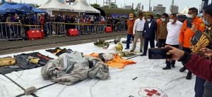 HBA Ikut Tinjau Posko Jatuhnya Sriwijaya Air SJ-182