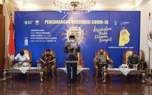 Provinsi Jambi Dukung dan Siap Sukseskan Vaksinasi Covid-19