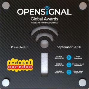 Indosat Ooredoo Jadi Global Rising Star untuk Pengalaman Video dari Opensignal