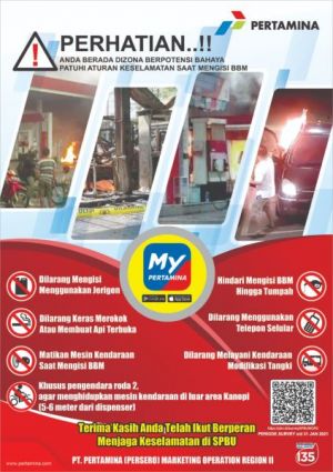 Peringati Bulan K3, Pertamina Sosialisasikan Safety Culture SPBU