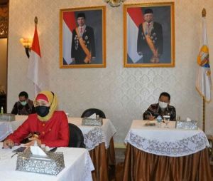 PJ Gubernur Jambi Hadiri Pembukaan Rakortekrenbang Secara Daring