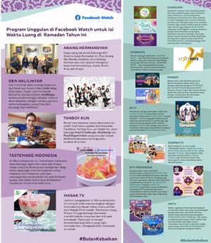 Ini Program Unggulan di Facebook Watch untuk Isi Waktu Luang Ramadan
