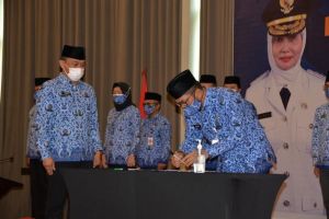 Buka Rakor, Pj.Gubernur Nyatakan Komitmen Wujudkan Jambi Tertib Administrasi Kependudukan