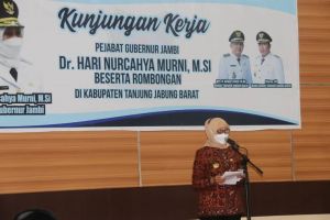 Kunjungan Kerja ke Tanjab Barat dan Tanjab Timur, Pj. Gubernur Minta Sekolah Tatap Muka Dipersiapkan