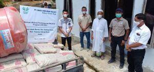 Asian Agri Bantu Percepatan Pembangunan Masjid Di Desa Lubuk Bernai