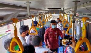 Sekda Buka Peresmian Rute Trans Siginjai ke Bandara Jambi