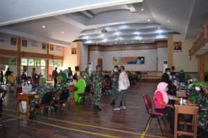 Danrem: Jajaran Korem 042/Gapu Targetkan 28.000 Dosis Vaksinasi Covid-19
