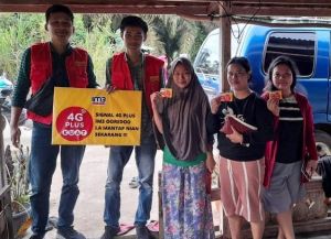 Warga Desa Arang-arang Lancar Internetan dengan Signal 4G Plus Kuat IM3 Ooredoo