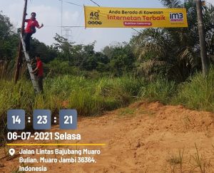 Warga Tanjung Pauh Mestong Lancar Internetan dengan Signal 4G Plus Kuat IM3 Ooredoo