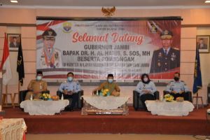 Gubernur Kunjungi Instansi Vertikal Perkuat Pembangunan Jambi