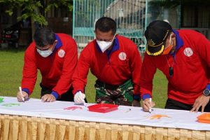 Kasiter Korem 042 Gapu Hadiri Hari Anak Nasional 2021