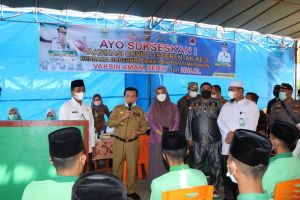 Gubernur Targetkan 70 Persen Pelajar di Merangin Sudah Divaksin Hingga Akhir Tahun 