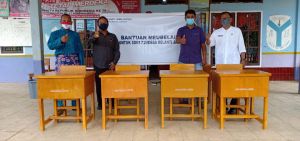 PT SJL Bantu  Furnitur  Sekolah Model Tunggal, Dukung Keamanan Belajar di Tengah Pandemi