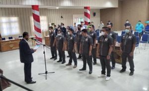 PWI Merangin Dilantik, Ini Susunan Pengurusnya