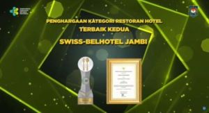 Swiss-Belhotel Jambi Kembali Raih Penghargaan Nasional