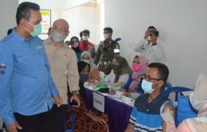 SKK Migas - KKKS Wilayah Jambi Turut Sukseskan Program Vaksinasi Covid-19