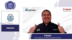 Printer Canon Raih Penghargaan Indonesia WOW Brand 2022