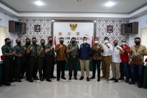 Danrem 042/Gapu Terima Audiensi Kepala Perwakilan SKK Migas Sumbagsel