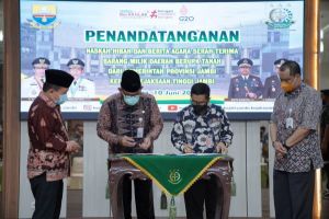 Hibah Tanah Wujud Dukungan Pemprov Jambi Pada Kejaksaan