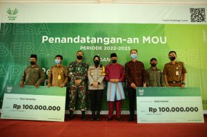 Bupati Tebo Apresiasi  Program DBA Asian Agri, Yang Sukses Cegah Karhutla  di Desa