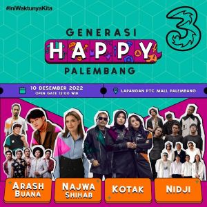 Generasi Z Palembang, Ayo Jadi Bagian Generasi Happy!