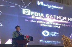 Hadiri Media Gathering Swiss-Belhotel Jambi, Ini Pesan Ketua SMSI Jambi