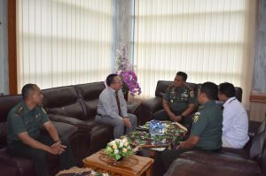 Danrem 042/Gapu Terima Kunjungan Kakanwil DJPb Jambi