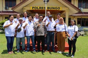 Perkuat Sinergitas, SMSI Bungo Silaturahmi ke Kapolres