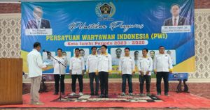 PWI Kota Jambi Periode 2023--2026 Dilantik, Berikut Susunan Pengurusnya