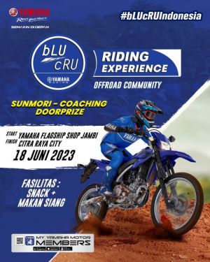 Yamaha Jambi Gelar Blu Cru Riding Experince untuk Konsumen WR 155
