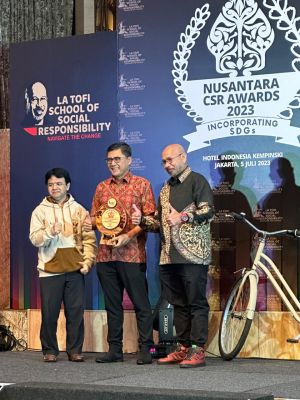 Pertamina EP Jambi Field Raih Penghargaan Nasional Nusantara CSR Awards 2023