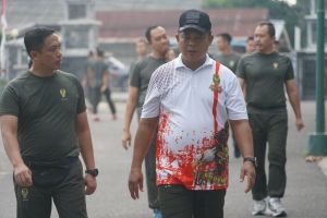 Memupuk Kebersamaan, Danrem 042/Gapu Olahraga Bersama Prajurit