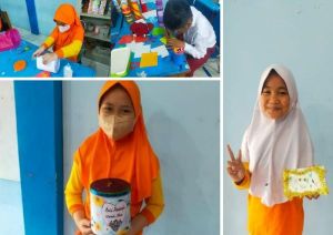 Pembelajaran Menggunakan Model Proyek Pembiasaan Menabung Pada Mata Pelajaran Bahasa Indonesia