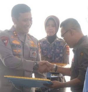 Syukuran HUT Lalu Lintas, SMSI Provinsi Jambi Terima Penghargaan