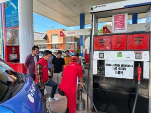 Pastikan Distribusi dan Pelayanan Aman, Pertamina Patra Niaga Regional Sumbagsel Tinjau SPBU Bungo