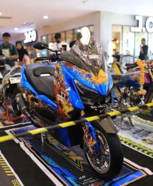 Yamaha XMax Mendominasi Juara Pada Ajang Modifikasi Motor di Jambi
